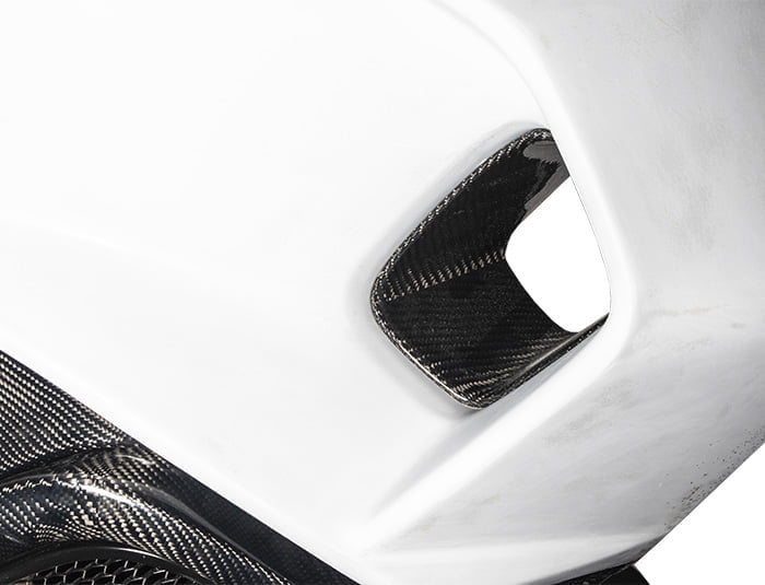 Evora GT430 Style Rear Bumper with Carbon inlays and GRP Diffuser extender(Evora, Evora S, Evora 400)