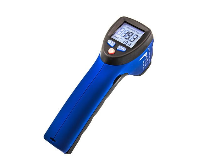 Infrared Thermogun with integrated laser pointer