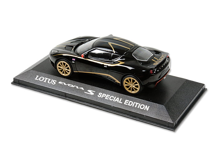 1:43 Model of Lotus Evora S Special JPS Edition
